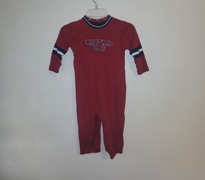 OshKosh B'gosh Red and Blue Kids Onesie